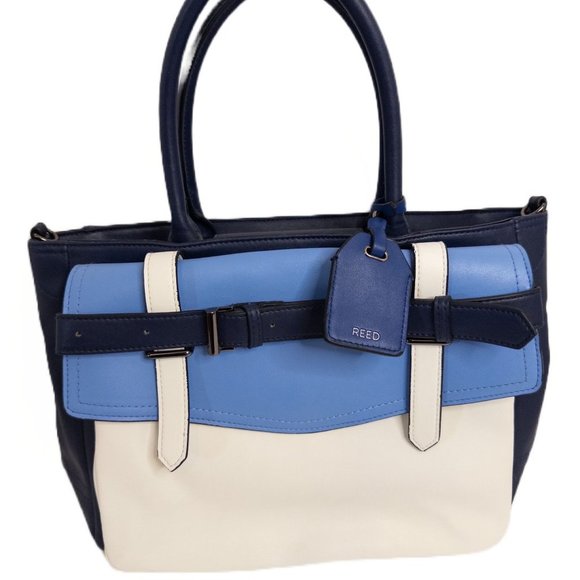REED Boxer Colorblock Blue Satchel - Picture 2 of 10